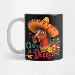 Cinco de derby horse Mug